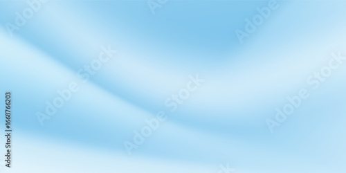 background. Simple soft light modern Aesthetic clear blue sky set. Summer season blue pastel colored vertical vector banner. Blurred sky gradient