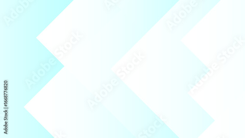 Abstract background with layered translucent geometric diamond shapes in soft cyan and white gradient tones. Modern, clean, and futuristic design with symmetry and depth.