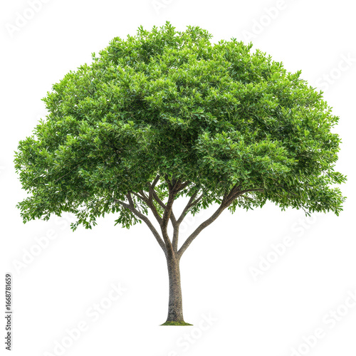 tree Majestic white oak tree isolated on transparent background