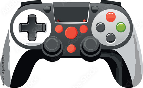 game, joystick, gamepad, controller, video, computer, play, isolated, console, control, pad, technology, button, games, gaming, fun, white, joypad, leisure, entertainment, keypad, black, videogame, ha