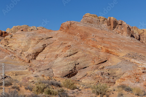 Wallpaper Mural Scneic Winter Desert Landscape n the Valley of Fire State Park Nevada Torontodigital.ca