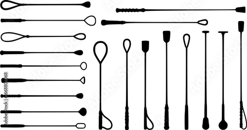 Riding crops svg, Riding crops silhouette, Horse riding crop silhouette, Horsewhip svg, Horse crops svg, Riding equestrian svg, Riding crops vector set organized