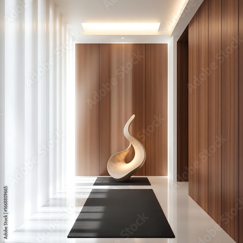 Photo of modern home entryway