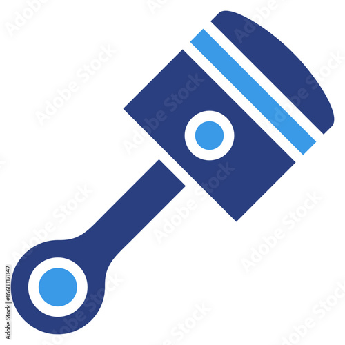 Piston  Icon Element For Design