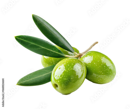 Wallpaper Mural Harvesting green olives in nature fresh produce vibrant environment isolated on transparent background, png Torontodigital.ca