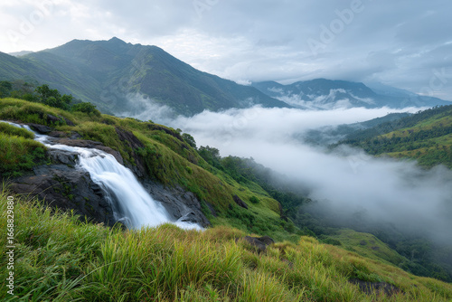 explore majestic top  mountains of world adorned with stunning waterfalls and rivers