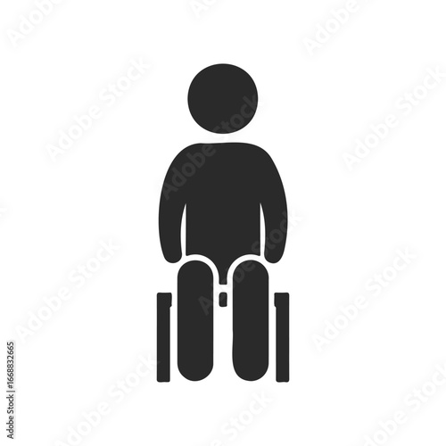 Wheelchair icon symbolizing accessibility and inclusiveness