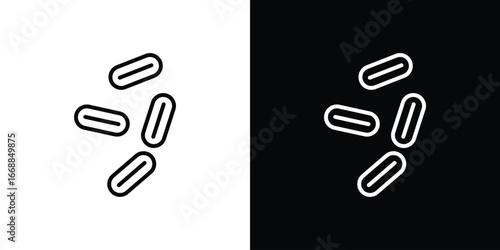 Yeast icons. vector symbol illustrations.