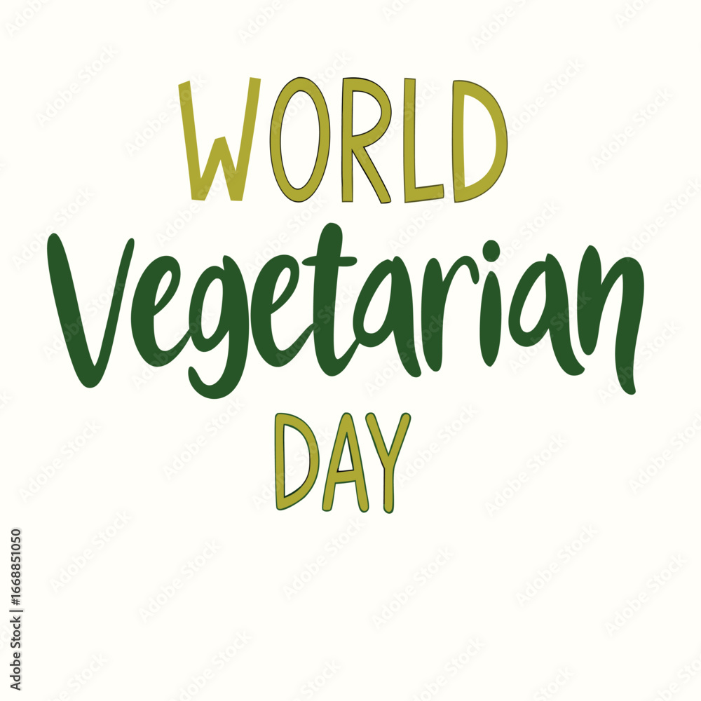 Fototapeta premium world vegetarian day