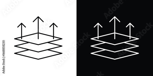 Breathable icons. vector symbol illustrations.