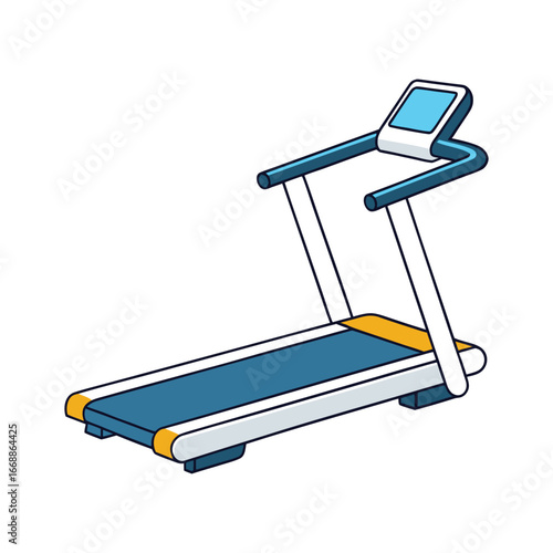Treadmill machine for indoor running, walking, and cardio fitness workouts