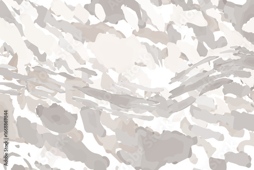 Neutral abstract camouflage background in beige and gray tones, texture for modern design