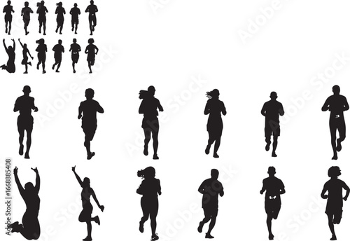 corrida, running, run, corre, corredor silhueta, 