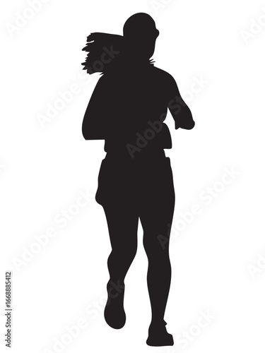 corrida, running, run, corre, corredor silhueta, 