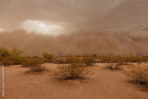 Dust storm wall haboob tempe phoenix arizona
