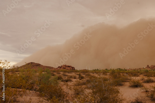 Dust storm wall haboob tempe phoenix arizona