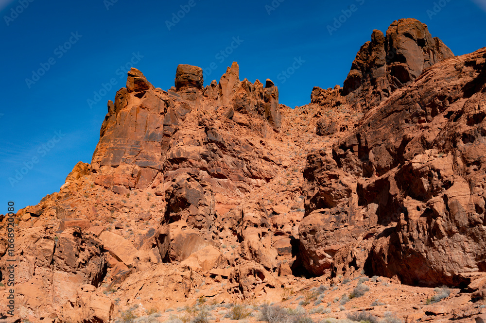 Fototapeta premium Mojave Desert Mountains