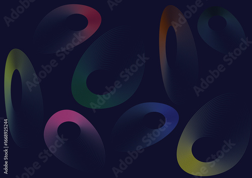 abstract background with circles
