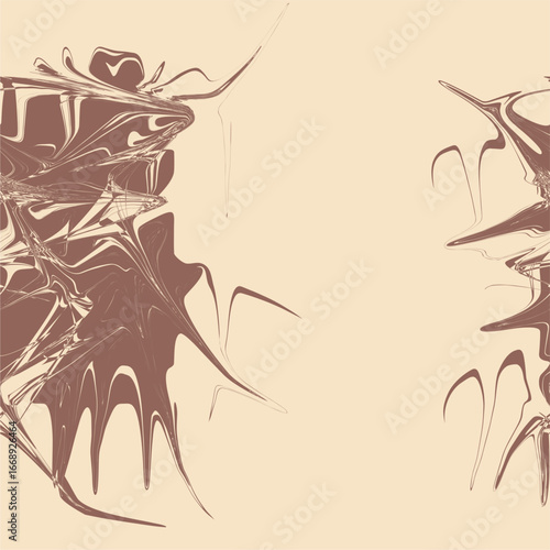 Print pattern abstract artistic background with paint vector illustration 