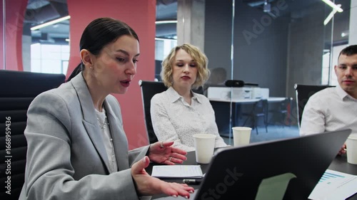 Corporate directors evaluate procurement plans and operational workflows