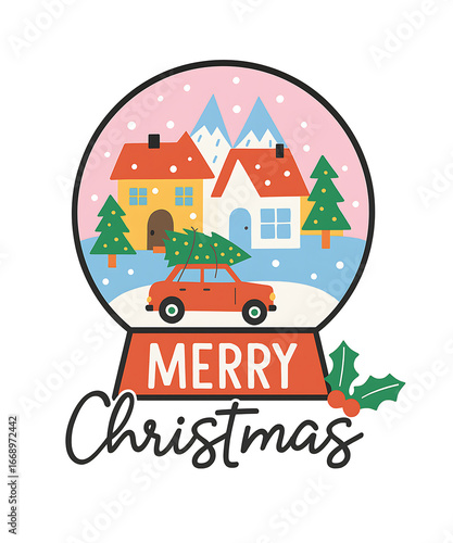 Wallpaper Mural Merry Christmas Torontodigital.ca