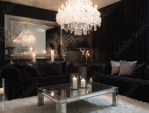 A luxurious living room boa...