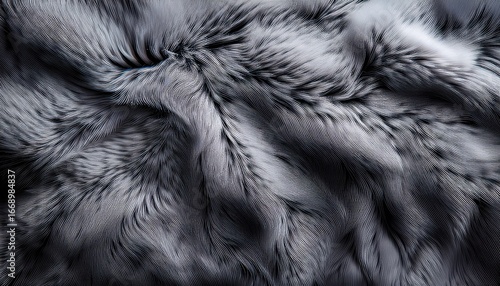 elegant gray fur texture for fashion and textile lovers searching for luxurious backdrops and chic design components in their creative projects