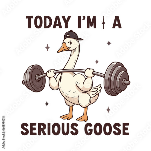 Today I'm a Serious Goose
