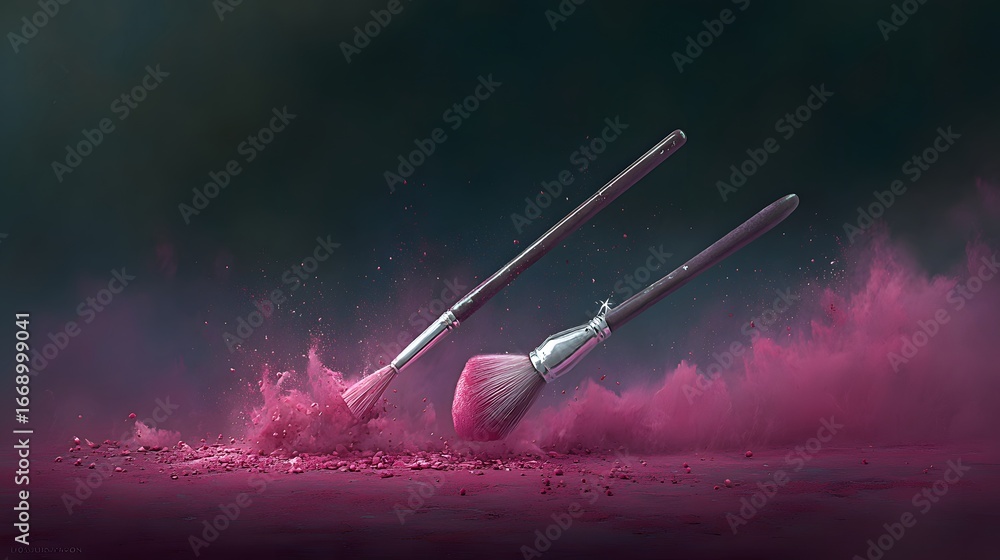 Fototapeta premium Fresh Fruits and Tropical Fruit Medley with Leaves, Vibrant Colors, and Natural Citrus Beauty