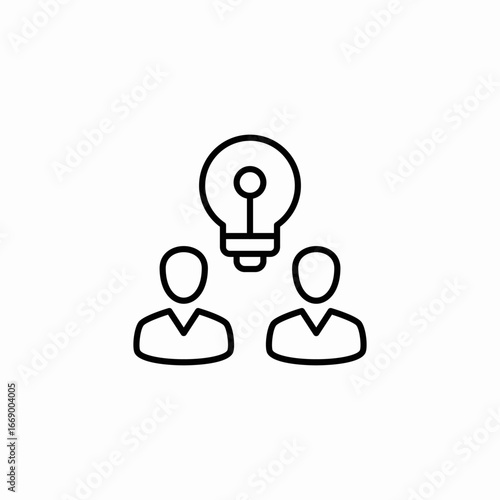 debate discussion icon sign vector