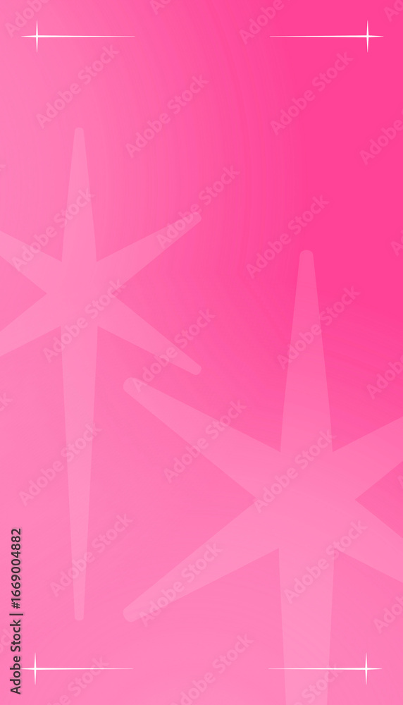 Fototapeta premium Pink star iPhone wallpaper background