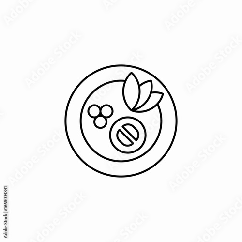 herbal medicine icon sign vector