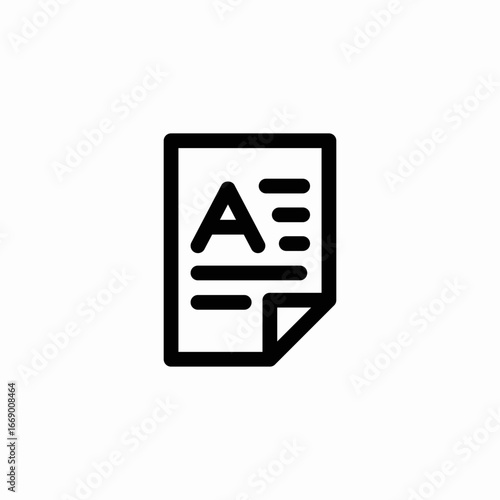 text box icon sign vector