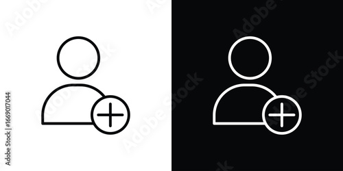 Following icons, vector best stroke icon EPS