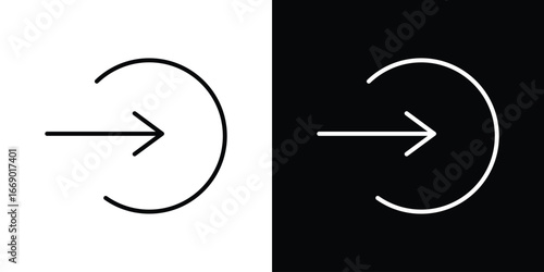 Enter icons, vector best stroke icon EPS