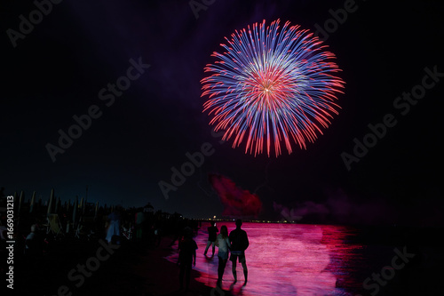 Fuochi di artificio- giochi di luce