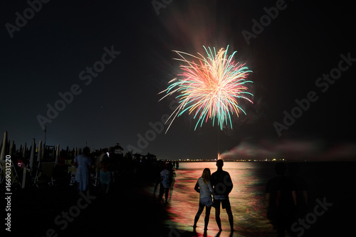 Fuochi di artificio- giochi di luce