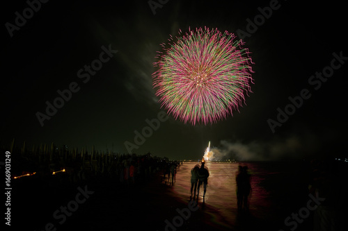Fuochi di artificio- giochi di luce