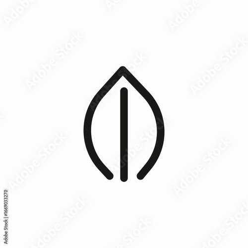 seed sprout icon sign vector