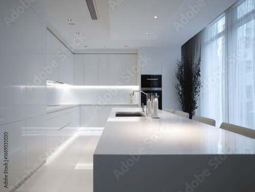A minimalist, contemporary ...