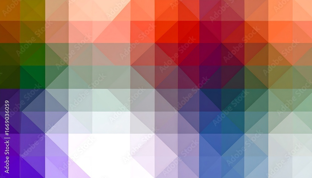 Obraz premium Colorful Abstract Triangle Pattern.