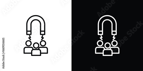 User engagement icon. Signs and symbols for mobile app, UI, UX