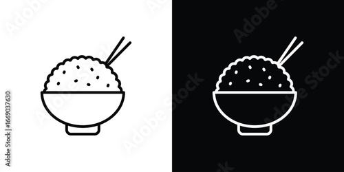 Rise Bowl icon. Signs and symbols for mobile app, UI, UX