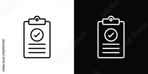 Result icon. Signs and symbols for mobile app, UI, UX