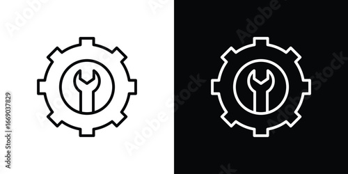 Project Development icon. Signs and symbols for mobile app, UI, UX