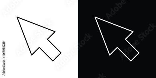 Mouse icon. Signs and symbols for mobile app, UI, UX