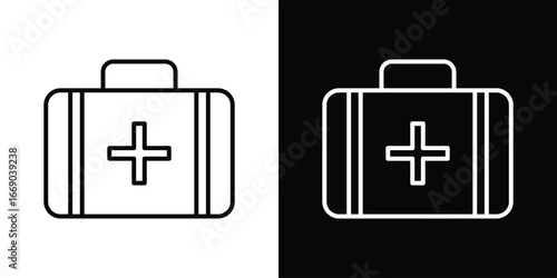 First aid icon. Signs and symbols for mobile app, UI, UX