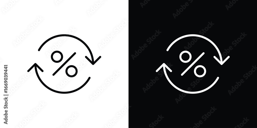 Obraz premium Exchange rate icon. Signs and symbols for mobile app, UI, UX