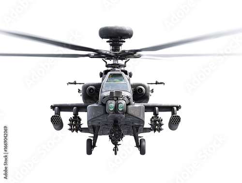 army apache gunship soaring through sky