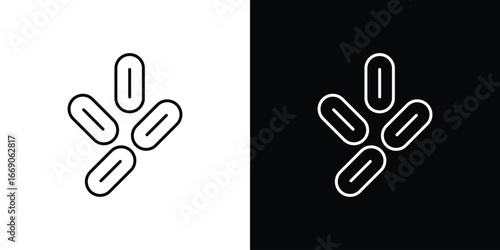 Yeast icon. Simple element illustration.